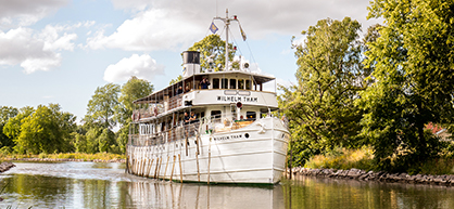 Göta kanal - M/S Wilhelm Tham